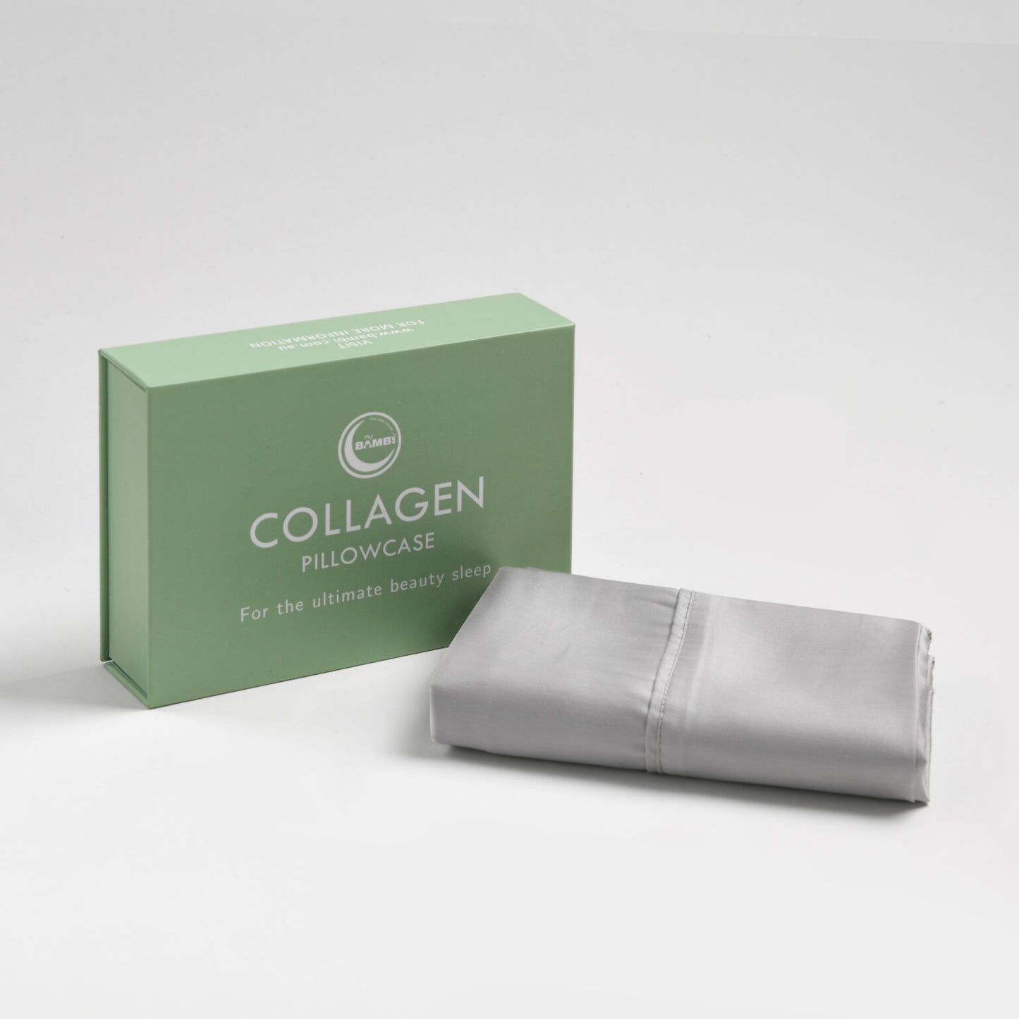 Collagen Infused Eucalyptus Fibre Pillowcase - Silver