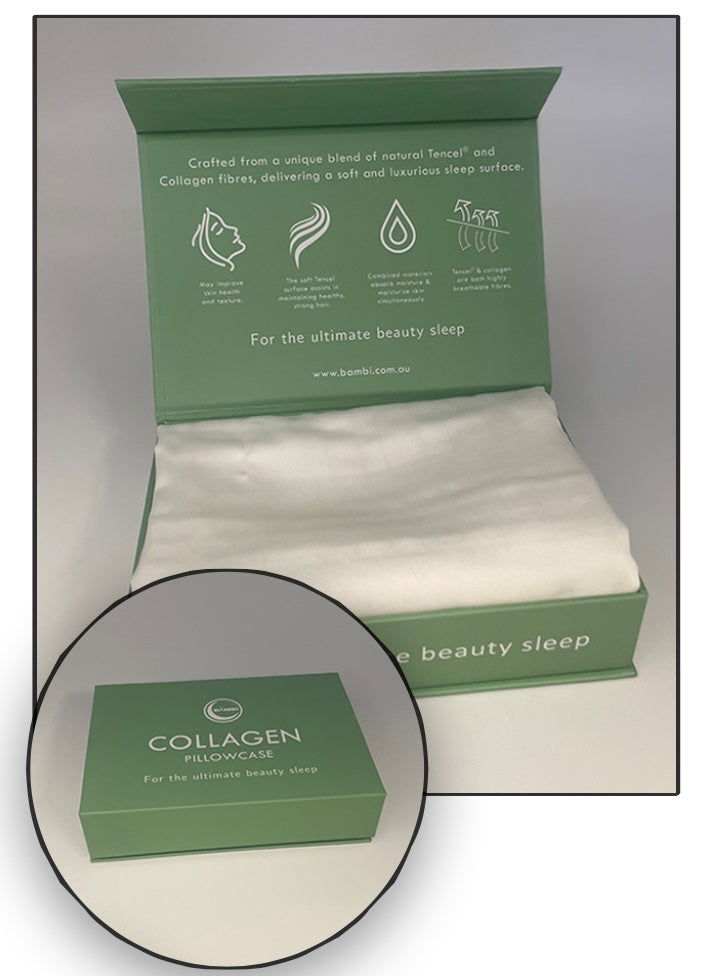 Collagen Infused Eucalyptus Fibre Pillowcase - Silver