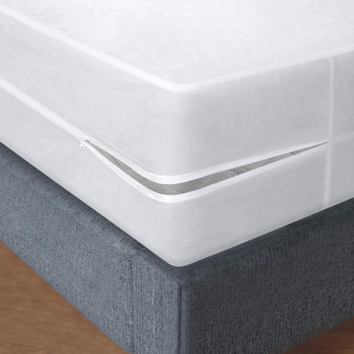 Encasement Bamboo/Cotton Blend Waterproof ZIP OFF TOP Mattress Protector