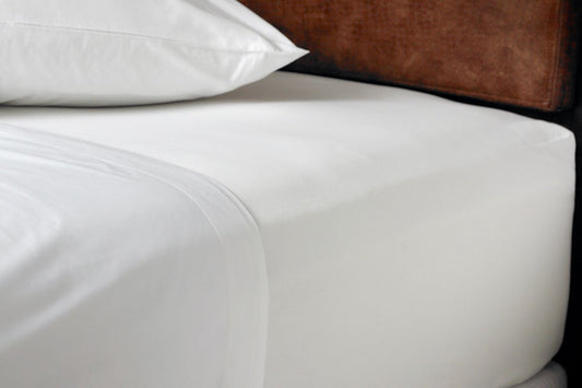 Organic Cotton White Sheet - Separates