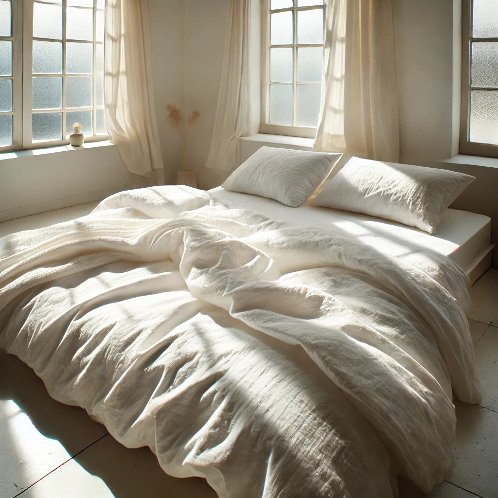 Linen Sheets Have a Super Healthy Frequency? What About Cotton?