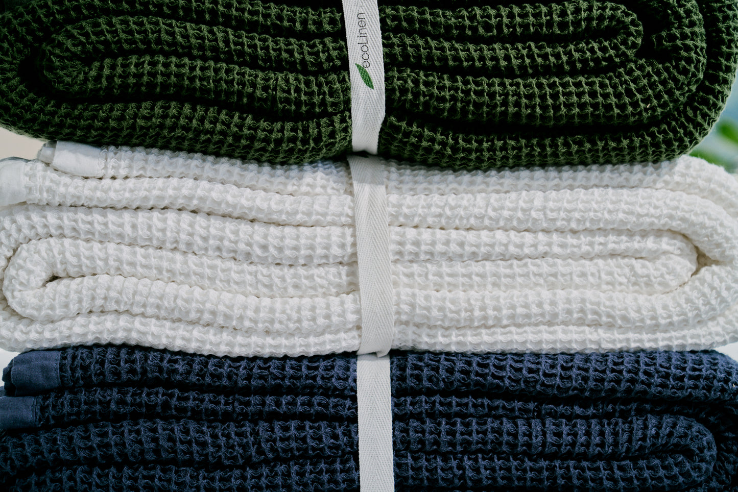 Organic Cotton Waffle Blankets