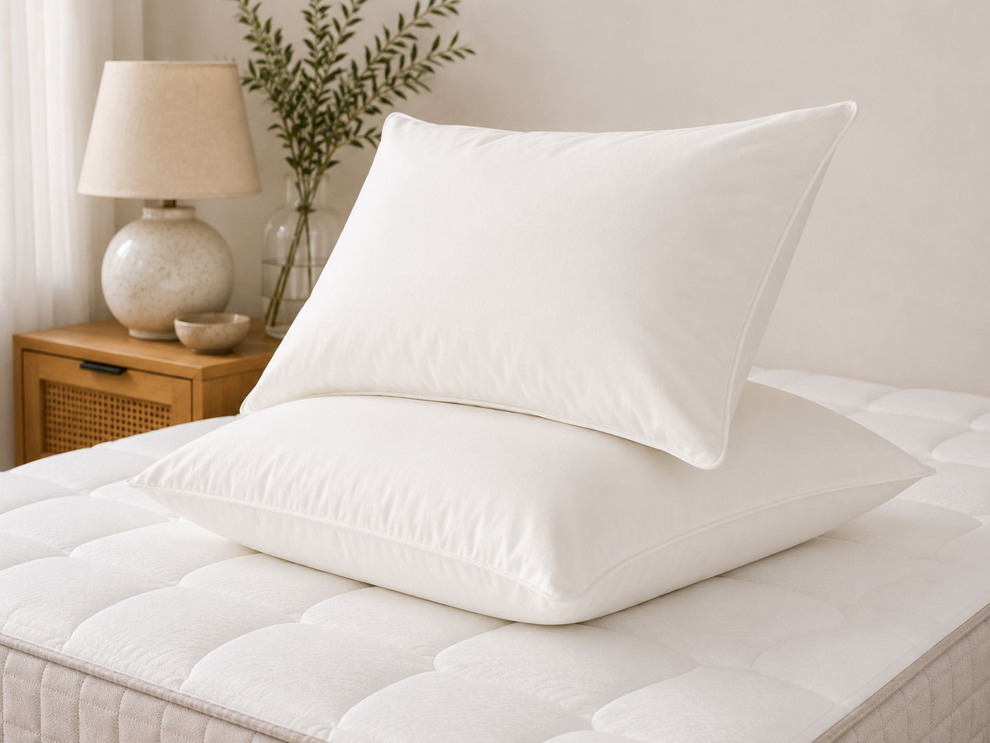 Natural quilts and pillows