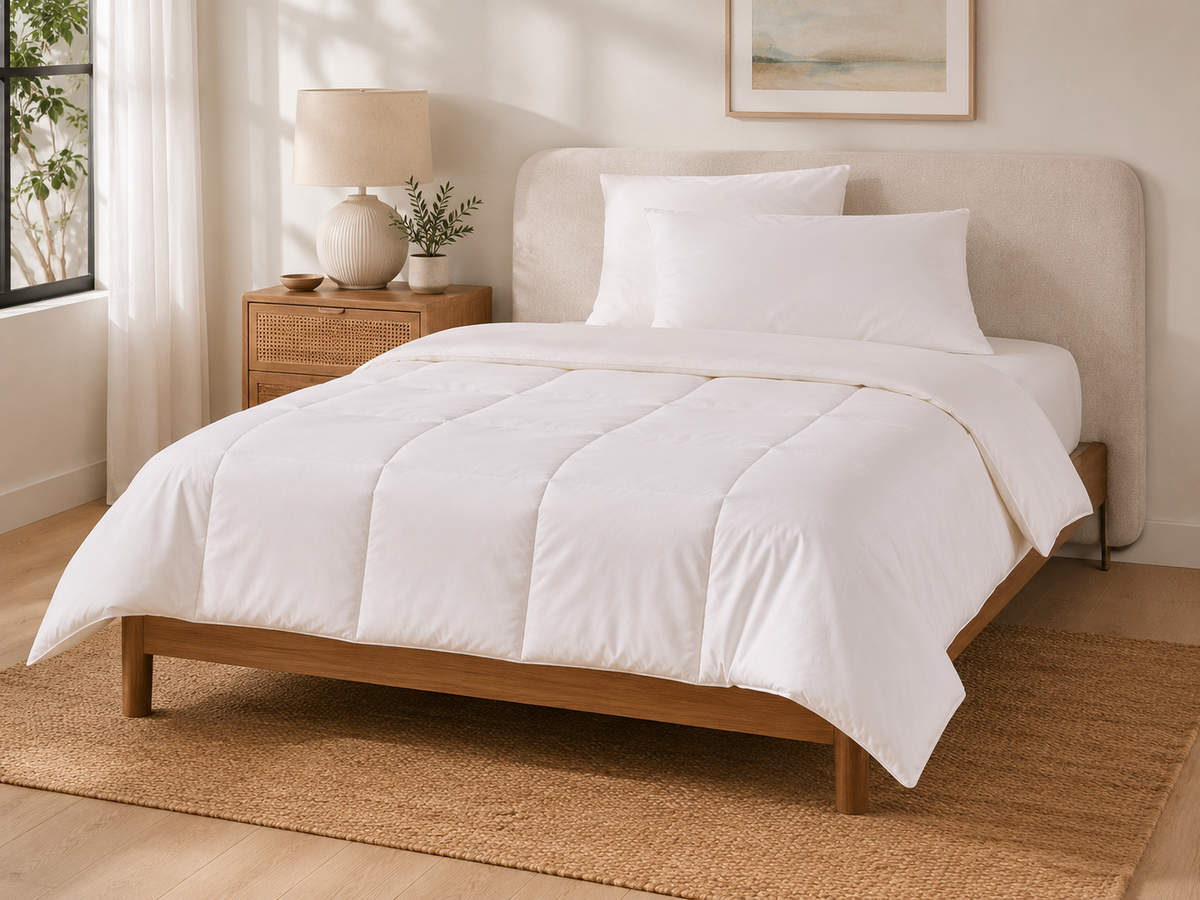 Natural quilts and pillows