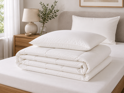 Natural quilts and pillows