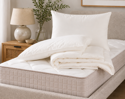 Natural quilts and pillows