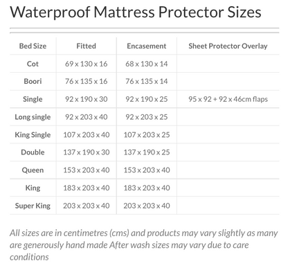 Bamboo Cotton Waterproof Mattress Protector